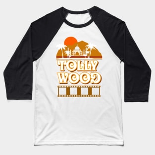 Retro Tollywood Telugu Movie Vintage Aesthetic Baseball T-Shirt